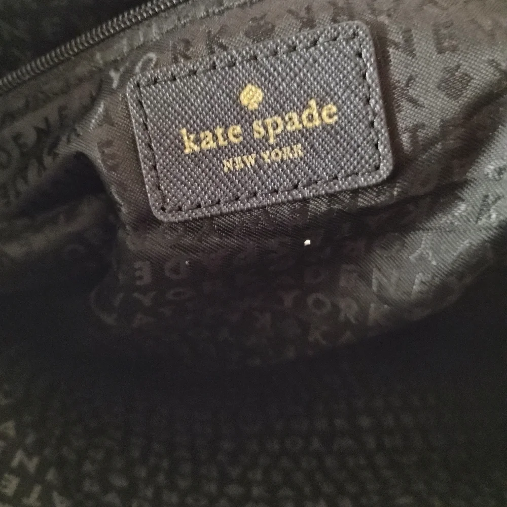 Kate Spade Laurel Way Dally Tote Black Saffiano Leather
